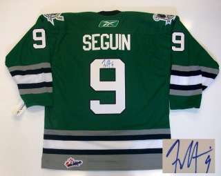 TYLER SEGUIN PLYMOUTH WHALERS SIGNED JERSEY REAL RBK  