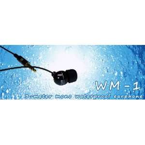  BFU   3 Meter Mono Waterproof Stereo Headphone Cell 