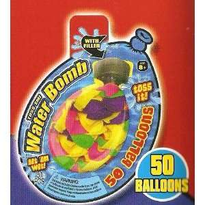  50 Water Bombs with Filler 