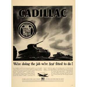   Fight Armored Vehicles Wartime   Original Print Ad