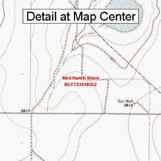   Map   Bird Ranch Store, Texas (Folded/Waterproof)