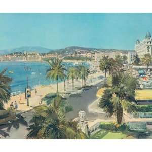  Le Promenade Nice by Gabriel Deschamps. size 28 inches 