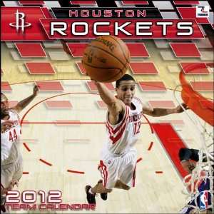  Houston Rockets 2012 Wall Calendar 12 X 12