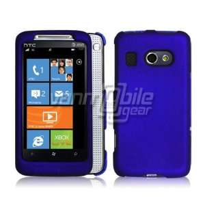  BLUE HARD RUBBERIZED CASE COVER + LCD SCREEN PROTECTOR for 