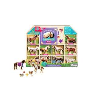  Shure Pony Breeds Wooden Horse Set Toys & Games
