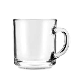  133U   Anchor Hocking Cambria Clear Glass Coffee Mug 10 oz 