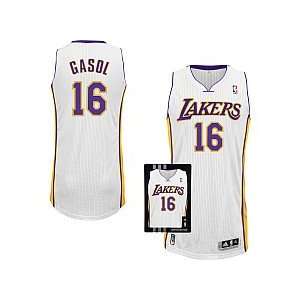   Lakers Pau Gasol Limited Edition Authentic Boxed Alternate Jersey 3Xlt