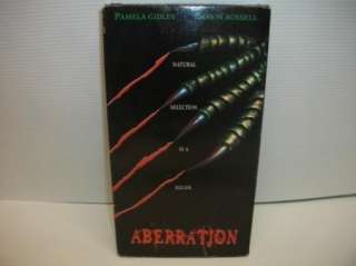 Rare scary VHS movie Aberration Pamela Gidley Simon Bossel l 