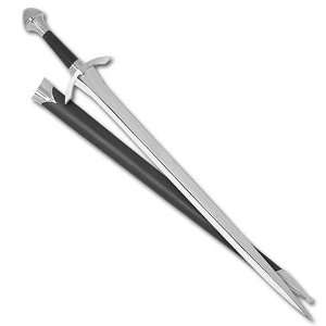  Medieval Vanguard Warrior Long Sword w/ Scabbard Sports 