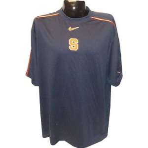   Game Used 07 08 Syracuse Short Sleeve Elite Warm up Sports