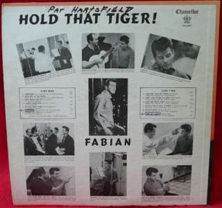FABIAN hold that tiger LP record vg+ philly BANDSTAND  