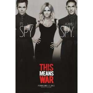  This Means War 27 X 40 Original Theatrical Movie Poster 
