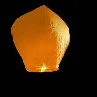   wishing Lanterns Chinese paper sky candle wedding flying Party lamp