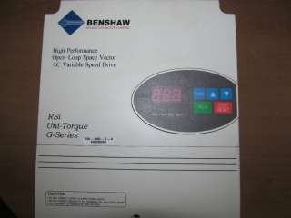 Benshaw Space Vector AC Variable Speed Drive VFD RSi 005 G 4 5HP 460 