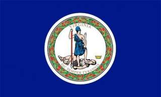 NEW HUGE 3 x 5 VIRGINIA STATE FLAG FOR HOME SCHOOL VA  