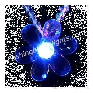   Flower Necklaces Flashing LED Jewelry   SKU NO 10659 Toys & Games