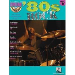  80s Rock   Drum Play Along Series Volume 8 Bk+CD Musical 