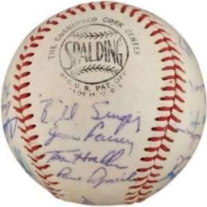  Autographed Don Drysdale Baseball   1968 Team 20 ONL KEN 