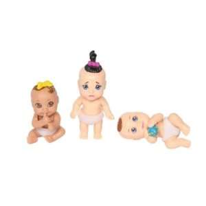  Baby in My Pocket Triple Pack Patti Jack and Betsy Toys 