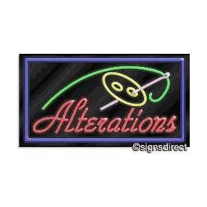 Alterations Neon Sign #405 