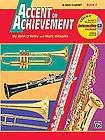 Accent on Achievement, Book 2 B Flat Bass Clarinet by Oreilly 
