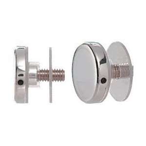   Polished Stainless Clad Aluminum 1 1/2 Diameter Standoff Cap Assembly