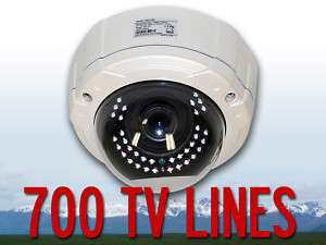 700 TV Sony CCD CCTV Camera Infrared WDR IR VP Var Dome  