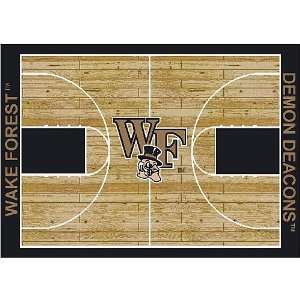  Wake Forest Demon Deacons College Basketball 3X5 Rug From 