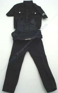 bbi figure accessories police uniform bullet proof vest set 