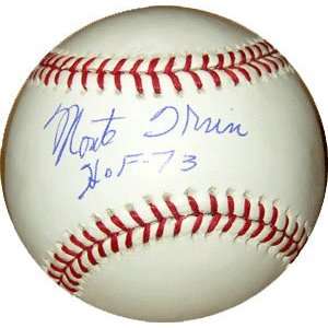  Monte Irvin Signed Official MLB Baseball Sports 