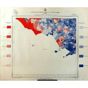   Map Italy Statistics Foggia Land Ownership 