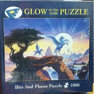  Glow in the Dark Puzzle Pegasus Mountain 1000 Piece 