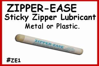 Zipper EASE   Sticky Zipper Lubricant  