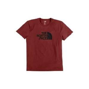 The North Face Mens Half Dome Short Sleeve Tee Shirt Red (XL)  