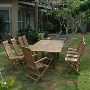   Table and Classic Folding Chair Set   13 Pieces Patio, Lawn & Garden