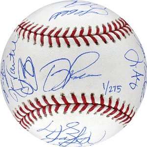  2007 Boston Red Sox Autographed World Series Baseball 