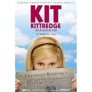 Kit Kittredge An American Girl Original 27 x 40 D/S Double Sided Movie 