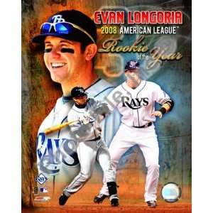  Evan Longoria 2008 American League Rookie Of The Year 