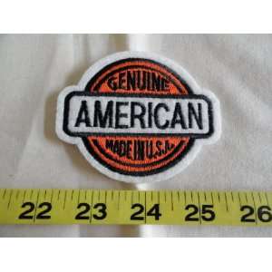  Genuine American Made In USA Patch 
