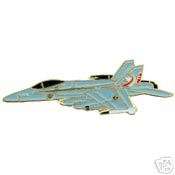 US NAVY F 18 HORNET AIRCRAFT MILITARY PLANE PIN  