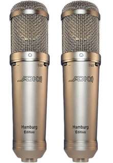 NEW ADK Hamburg Mk8 Mic Condenser Microphone PAIR  
