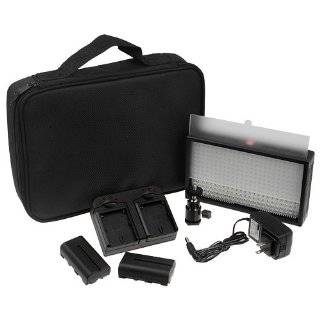  Fotodiox Pro LED 312A, Video LED Light Kit, with Dimmable 