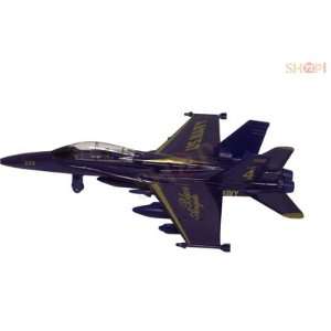  F18 Blue Angels FighterJet Pull Back 9 inches Everything 