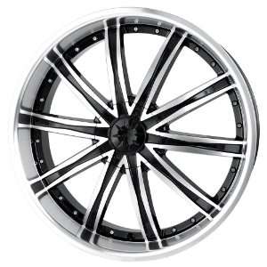  Inch 20x8.5 Dip wheels ICE D67 Machined Black wheels rims Automotive