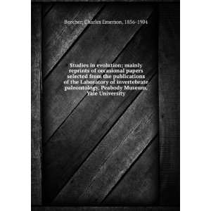   Museum, Yale University Charles Emerson, 1856 1904 Beecher Books