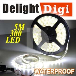 5M 3528 SMD Warm White Waterproof 300 LED lamp Strip light EL06  