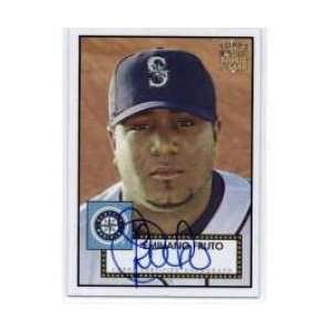  2006 Topps 52 Signatures (1952 Edition) #EF Emiliano Fruto 