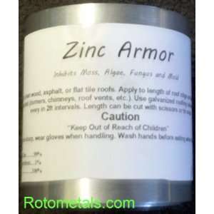   Zinc Strip, 1 roll of 50 Feet Prevent Algae, Moss, Fungus & Mildew