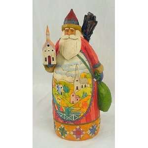  ENESCO Santa with Church Jim Shore