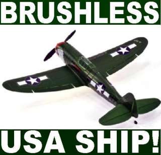 P47 Brushless 4ch Aerobatic RC Airplane RTF USA Ship G  
